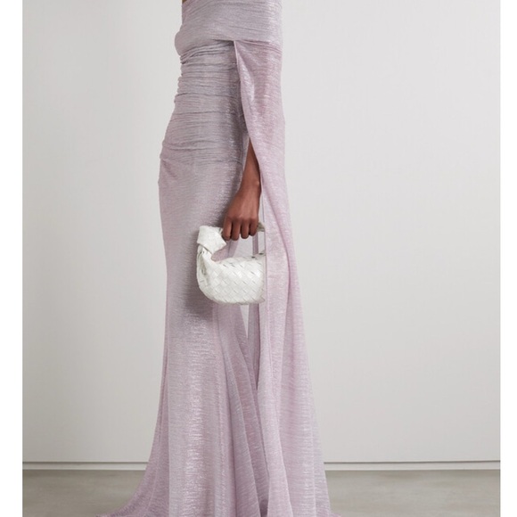 Elegant Evening Gown with Cape Effect/Saltburn Dress!🤣 - Picture 1 of 8